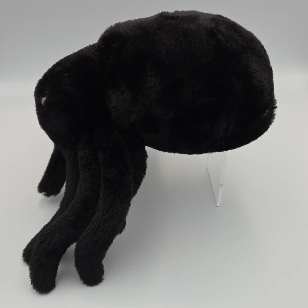 Target 2024 Hyde & Eek! Spider Halloween Faux Shearling Throw Pillow Plush Black